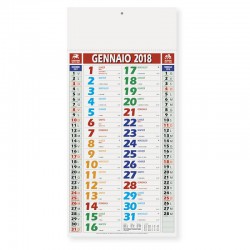 CALENDARIO OLANDESE MEDIO MULTICOLOR