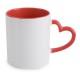 TAZZA MANICO CUORE ROSSA