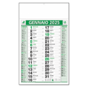 50 Calendari Olandese VERDE PERSONALIZZATO 12 ff. 28,8x47 ca.